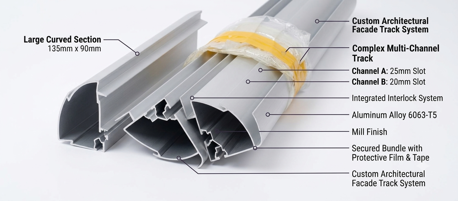 Side Rail Aluminium